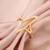 Palestina Ring 18K verguld