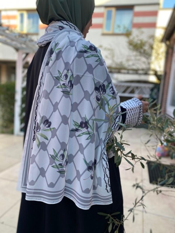 Scarf Olijven/ Keffiyah