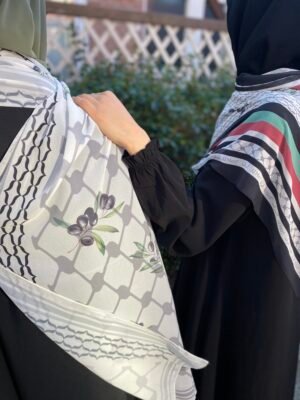 Scarf Olijven/ Keffiyah