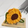 🌻 Handgemaakte Gehaakte Zonnebloem Tas 🌻