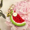 Sleutelhanger Watermeloen met Bijtje 🍉🐝🌼