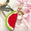Sleutelhanger Watermeloen met Bijtje 🍉🐝🌼
