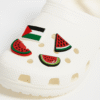 Crocs accessoires Palestina vlag / watermeloen