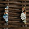 Palestine poppy brooch/pin