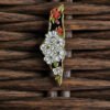 Palestine poppy brooch/pin