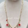 Stainless steel watermelon necklace