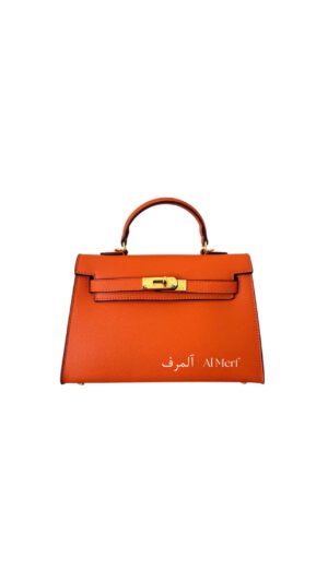 Mini bag 22 orange met gratis lintje