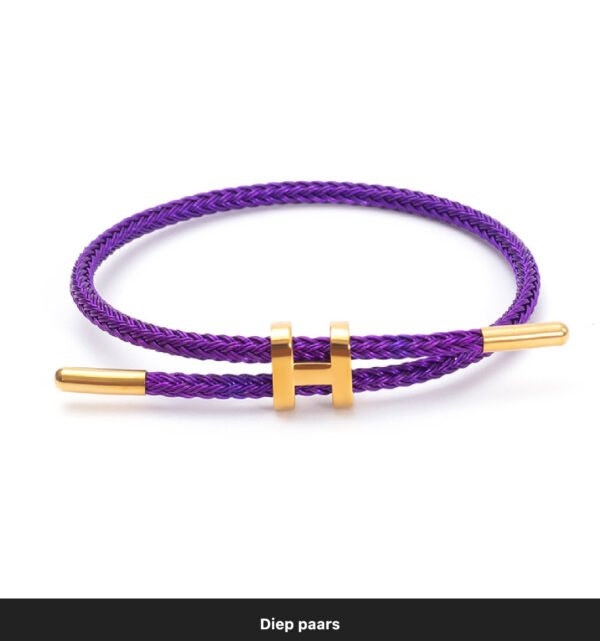 H armband stainless steel