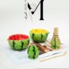 Keramiek Watermeloen Matcha set 🍉
