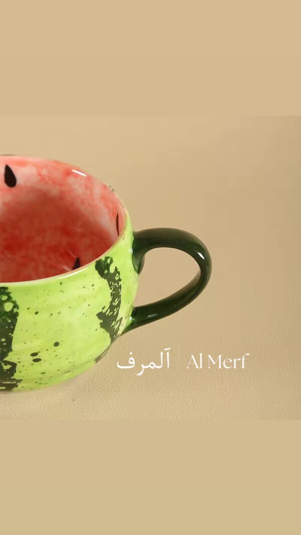 Keramisch watermeloen mok 🍉