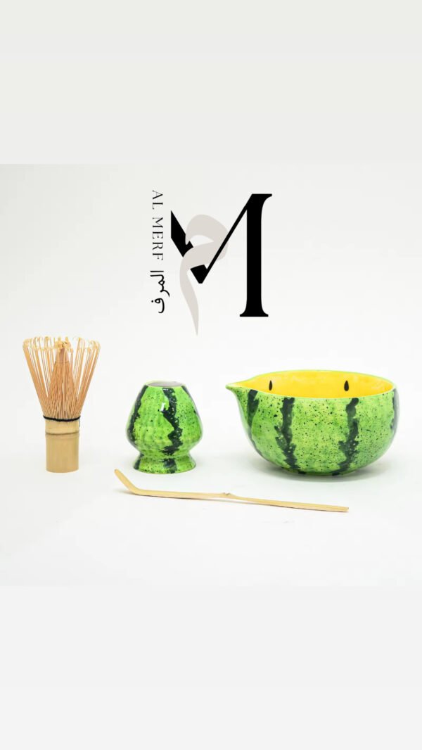 Keramiek Watermeloen Matcha set 🍉