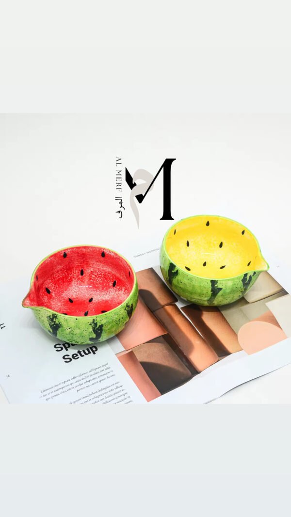 Keramiek Watermeloen Matcha set 🍉