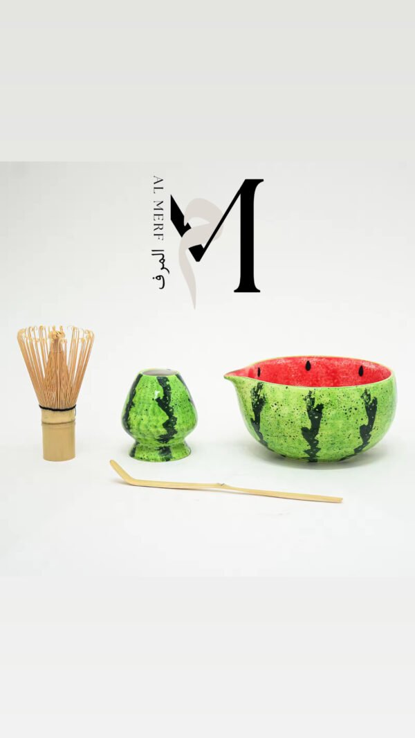 Keramiek Watermeloen Matcha set 🍉