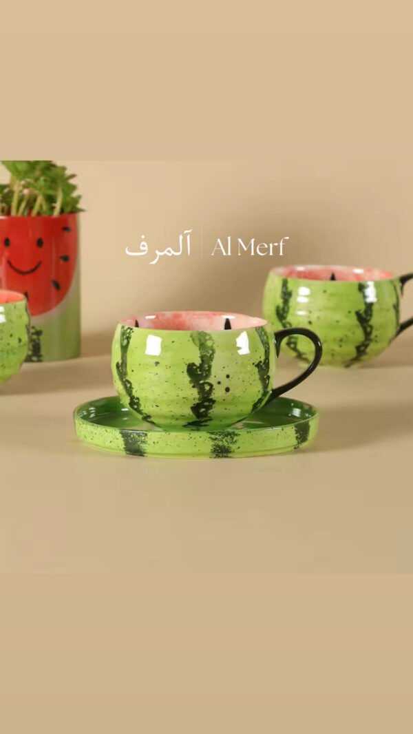 Keramisch watermeloen mok 🍉